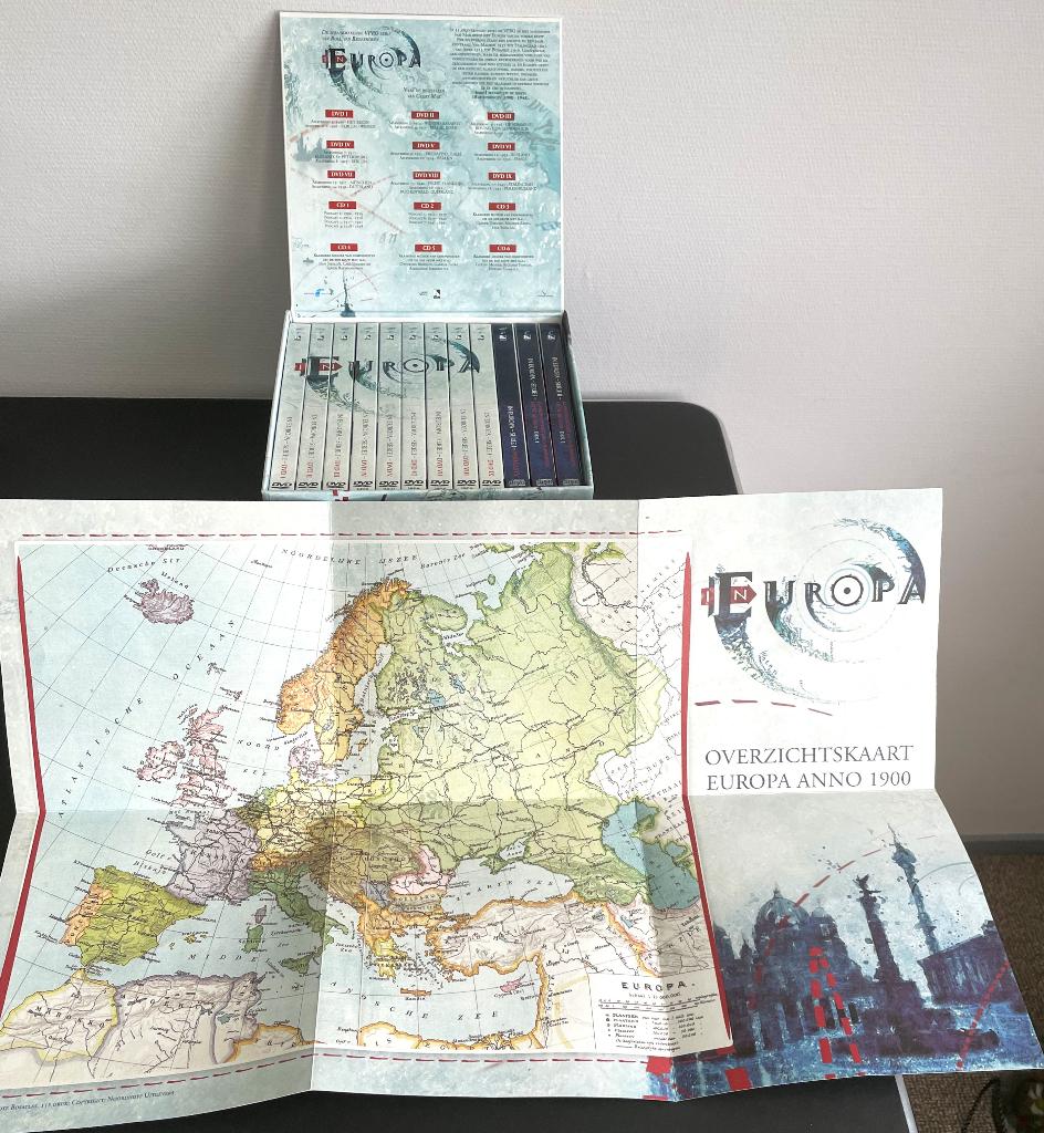 In Europa - TV-serie naar het boek van Geert Mak -, Cd's en Dvd's, Alle leeftijden, Boxset, Ophalen of Verzenden, Zo goed als nieuw