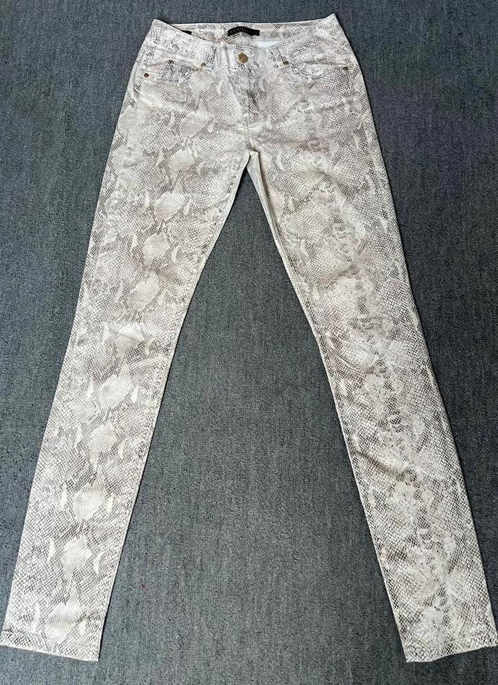 Supertrash slangen print broek 28, Kleding | Dames, Broeken en Pantalons, Zo goed als nieuw, Maat 36 (S), Overige kleuren, Lang