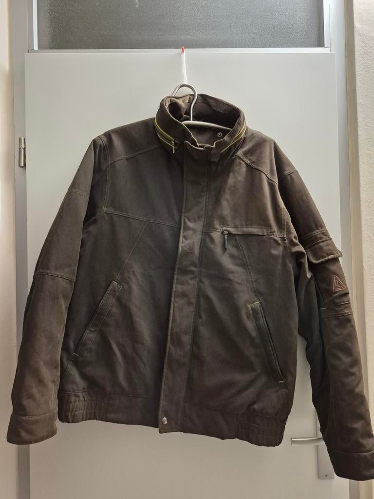 Human nature bruime jas maat L, Kleding | Heren, Jassen | Winter, Maat 52/54 (L), Blauw, Ophalen of Verzenden, Zo goed als nieuw