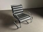 MR40 Bauhaus fauteuil, Mies vd rohe voor Knoll - Nieuw!, Ophalen, Nieuw, 75 tot 100 cm, Modern