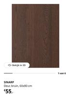 Ikea keukendeur Sinarp 60x80, Ophalen, 50 tot 100 cm, Zo goed als nieuw, Minder dan 100 cm