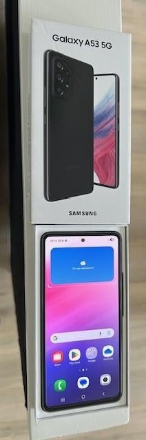 Samsung A53 Dual Sim, Zwart, Touchscreen, Ophalen of Verzenden, Zo goed als nieuw