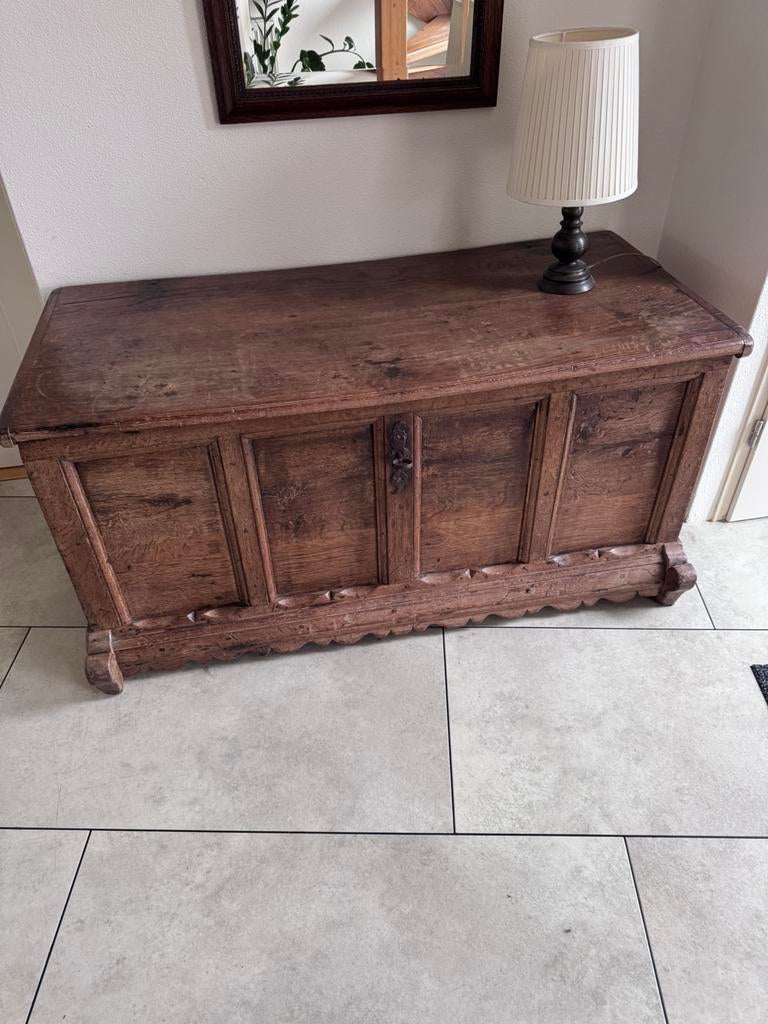 Antieke dekenkist., Huis en Inrichting, Ophalen, Zo goed als nieuw, 50 tot 100 cm, Minder dan 50 cm