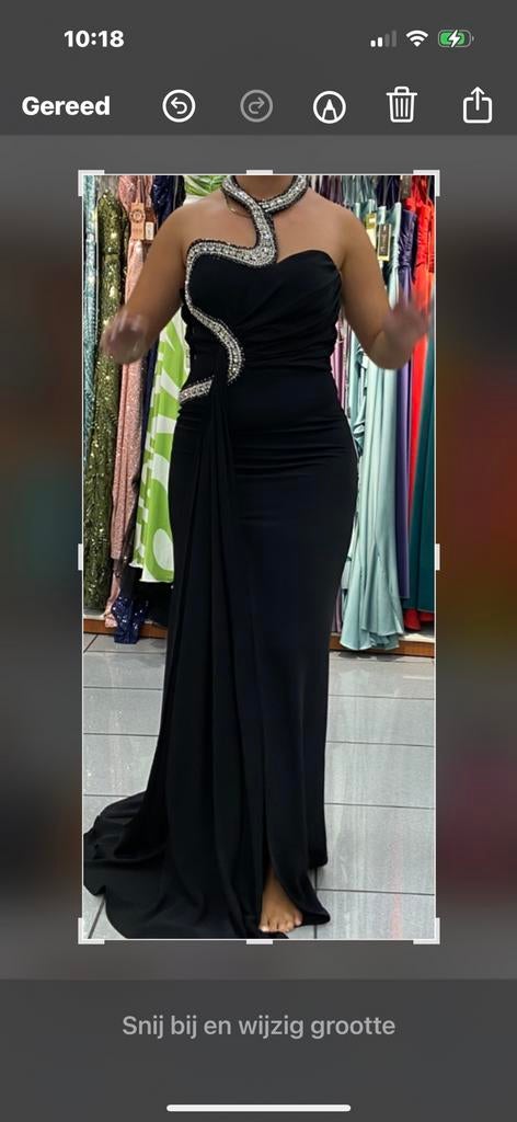 Avondjurk, Kleding | Dames, Gelegenheidskleding, Ophalen of Verzenden, Zo goed als nieuw, Maat 36 (S), Galajurk