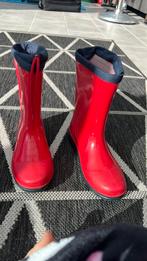 Rode laarzen maat 35, Ophalen of Verzenden, Zo goed als nieuw, Jongen of Meisje, Laarzen