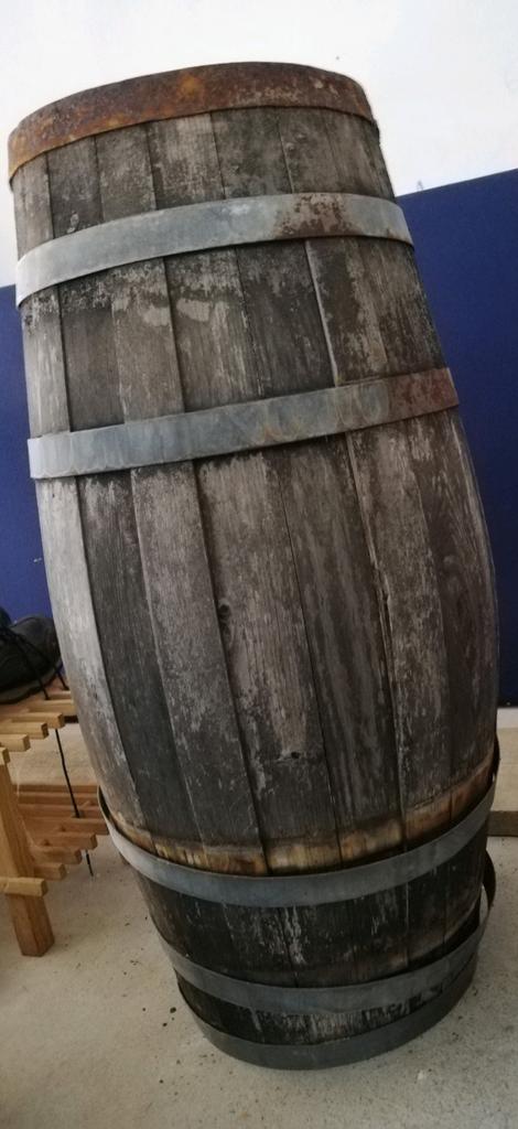 Gratis! Regenton opknapper, Tuin en Terras, Regentonnen, 150 liter of meer, Ophalen, Gebruikt, Hout