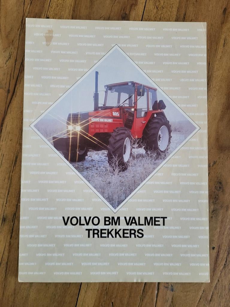 tractor folder Volvo BM Valmet trekkers, Ophalen of Verzenden, Zo goed als nieuw