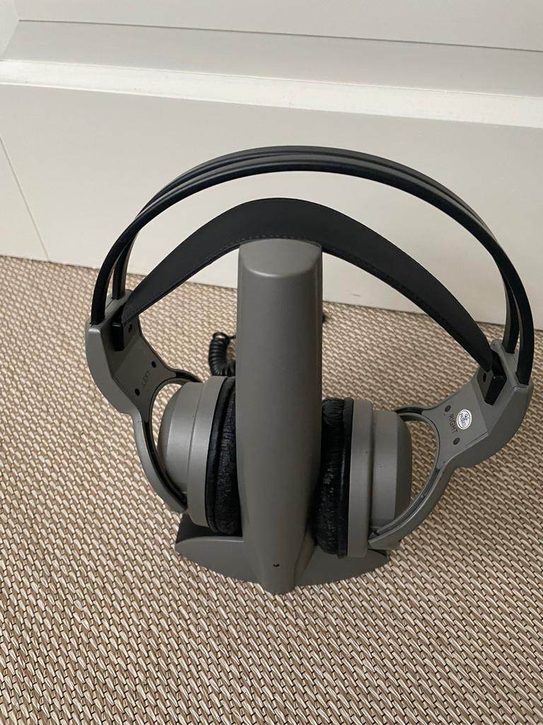 Vintage draadloze koptelefoon MT Logic HP-84, Audio, Tv en Foto, Koptelefoons, Ophalen of Verzenden, Gebruikt, Overige merken