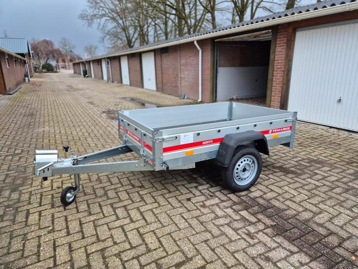 Nieuwe Temared North 201 x 126 met aluminium wanden, Auto diversen, Aanhangers en Bagagewagens, Ophalen