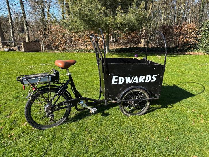 Bakfiets elektrisch, Fietsen en Brommers, Overige Fietsen en Brommers, Gebruikt, Ophalen