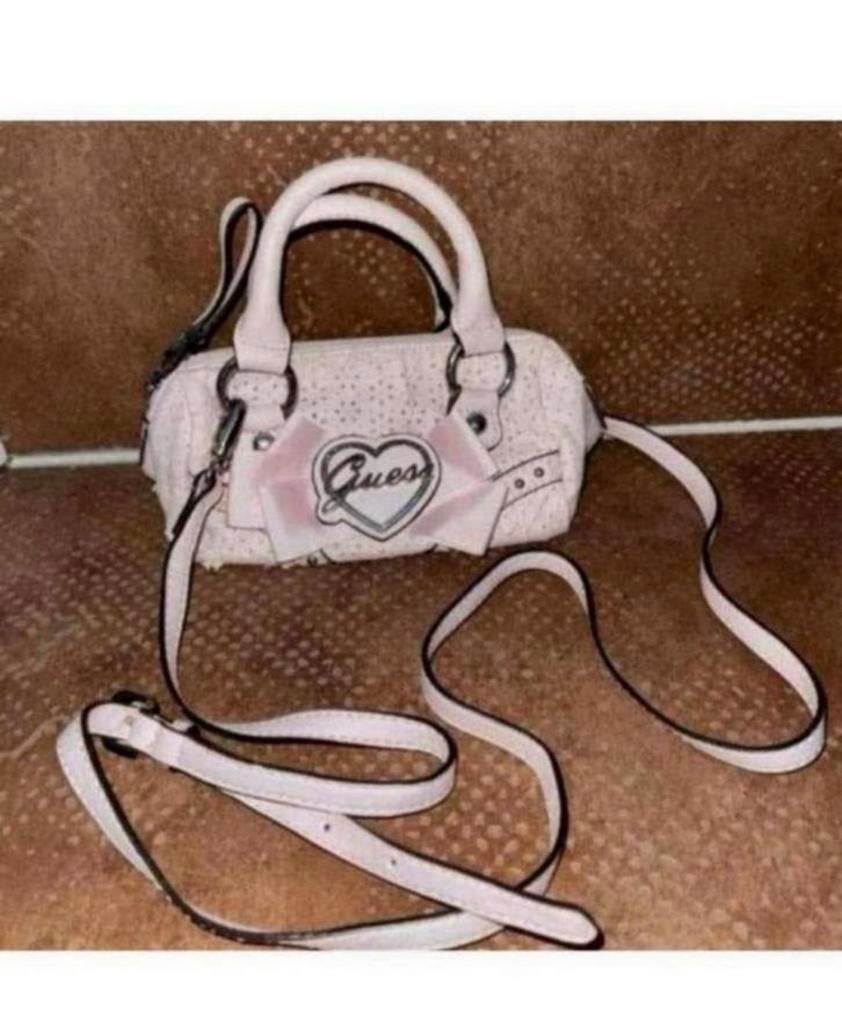 Guess kinder tas roze, Ophalen of Verzenden, Zo goed als nieuw, Roze, Handtas