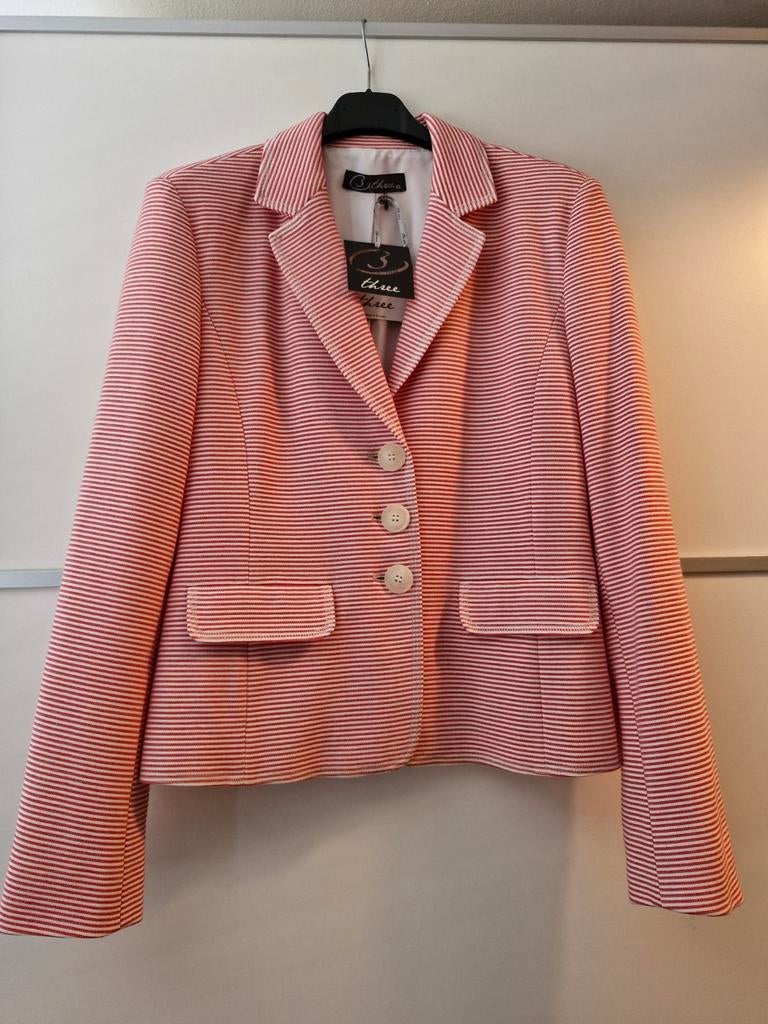 Dames colbertje., Kleding | Dames, Jasjes, Kostuums en Pakken, Ophalen of Verzenden, Nieuw, Rood