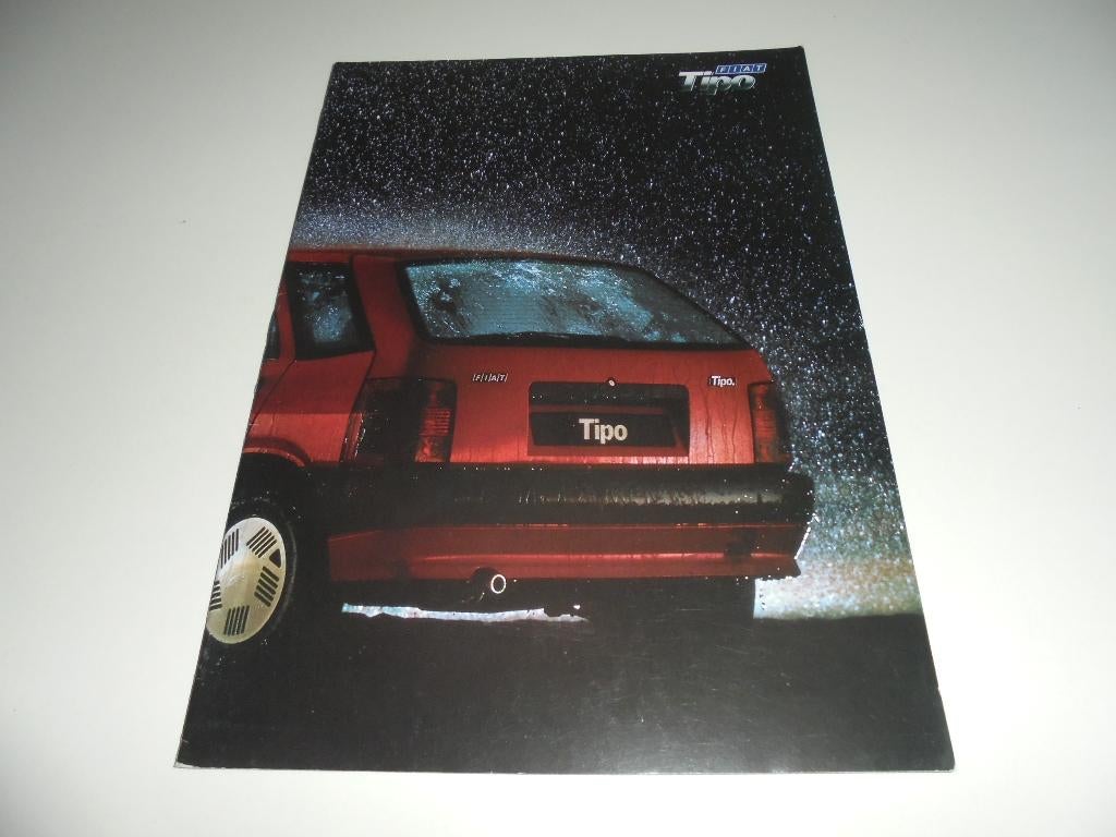 brochure Fiat Tipo  1992, Ophalen of Verzenden, Nieuw, Overige merken