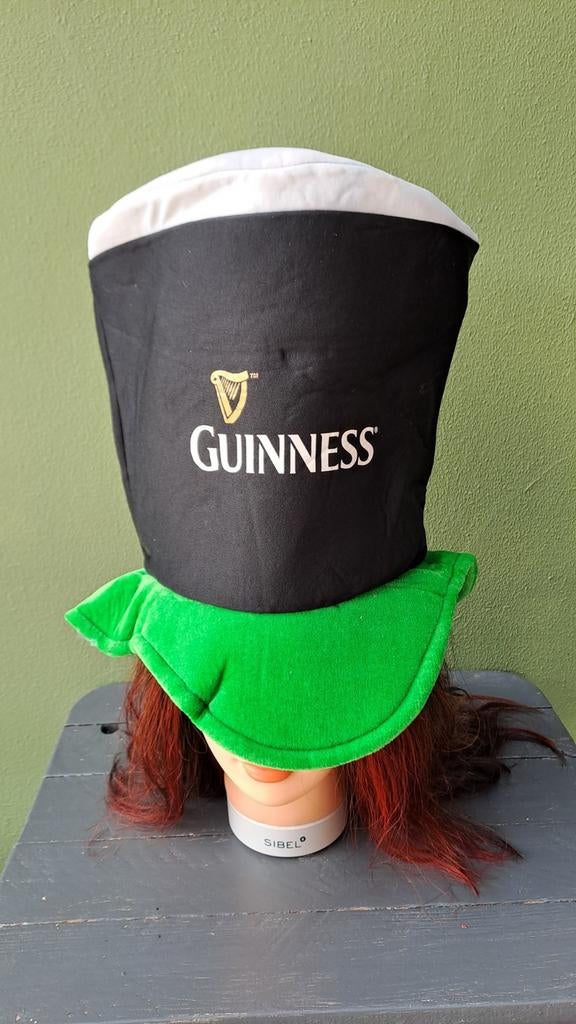 Grote guinness st. Patrick's day hoed., Ophalen of Verzenden, Zo goed als nieuw, Kleding, Overige merken