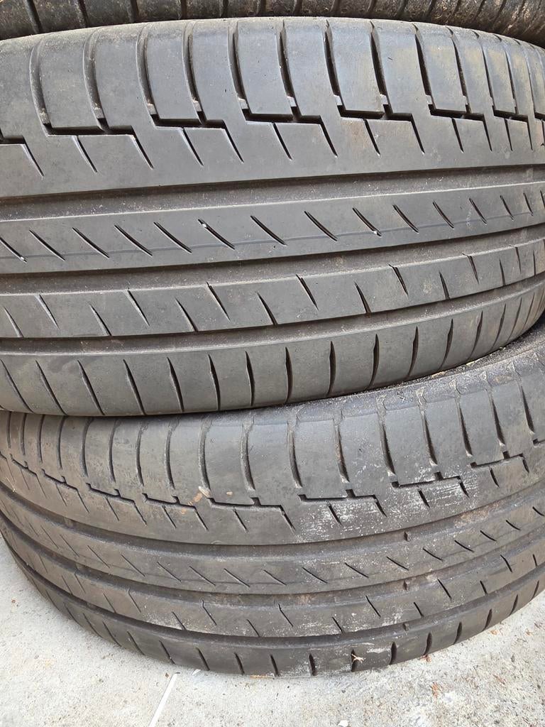 Set Continental Zomerbanden 235/55 R19, Ophalen of Verzenden, Gebruikt