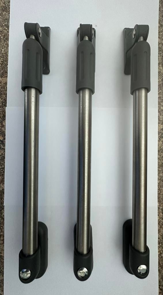 3x Gamma Telescopische raamuitzetter RVS Grijs 30-42cm, Doe-het-zelf en Verbouw, Glas en Ramen, Minder dan 80 cm, Minder dan 80 cm