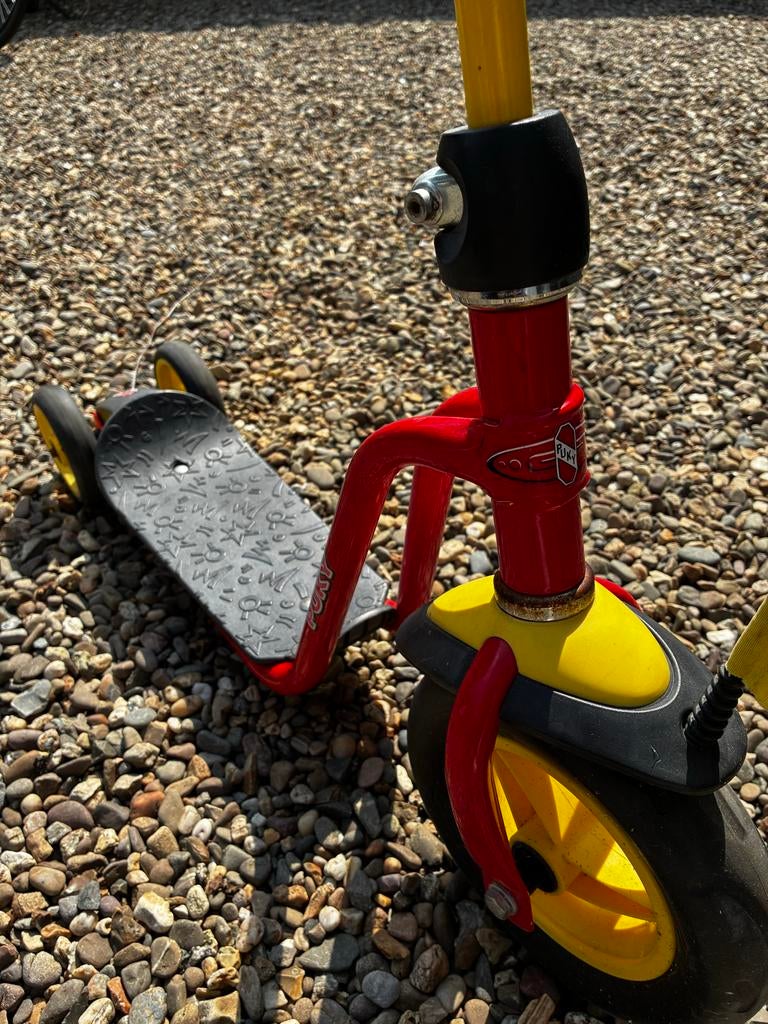 Puky step voor kinderen - Rood/Geel, Ophalen, Gebruikt, Gewone step