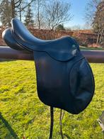 Hulsebos pony springzadel Zwart 16.5, Dieren en Toebehoren, Paarden en Pony's | Zadels, Ophalen of Verzenden, Zo goed als nieuw