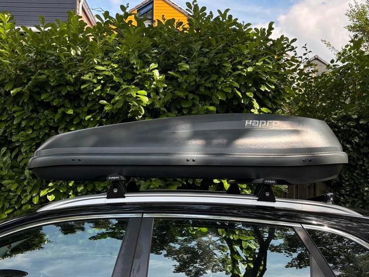 Hapro Carver 5.5 MF Dakkoffer - Antraciet, Auto diversen, Dakkoffers, Gebruikt, Ophalen