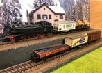 Märklin 3696 tender stoomloc BR86 + wagons, Wisselstroom, Gebruikt, Locomotief, Ophalen of Verzenden