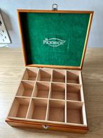 Pickwick Theedoos Hout met 12 Vakken, Ophalen of Verzenden, Gebruikt