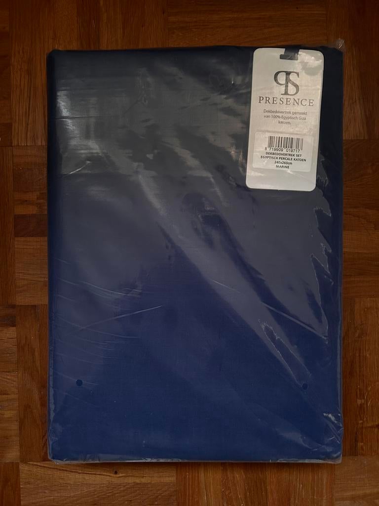 NIEUW Presence dekbedovertrek 240x260 – Egyptisch katoen, Ophalen of Verzenden, Nieuw