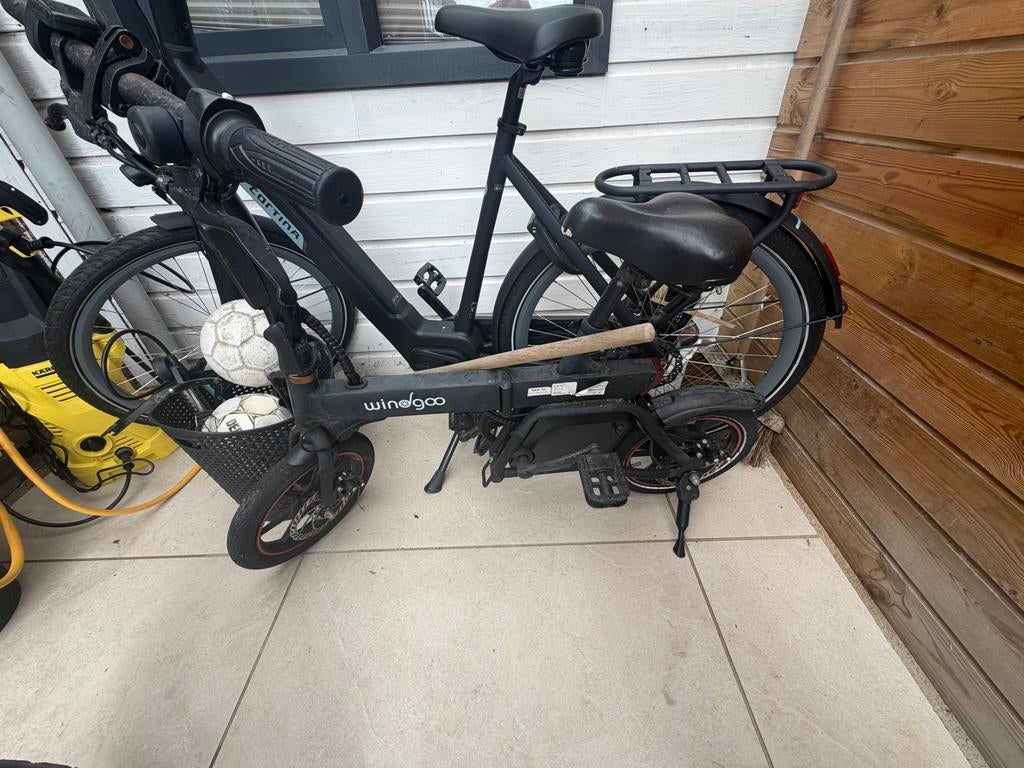 Windgoo B20 Elektrische Inklapfiets, Fietsen en Brommers, Elektrische fietsen, Overige merken, Minder dan 30 km per accu, Gebruikt