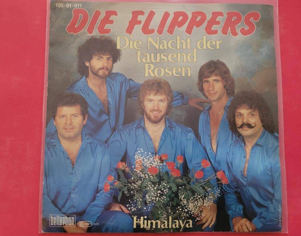 Die Flippers - Die nacht der tausend rosen - Himalaya, Ophalen, Zo goed als nieuw, Overige formaten, Levenslied of Smartlap