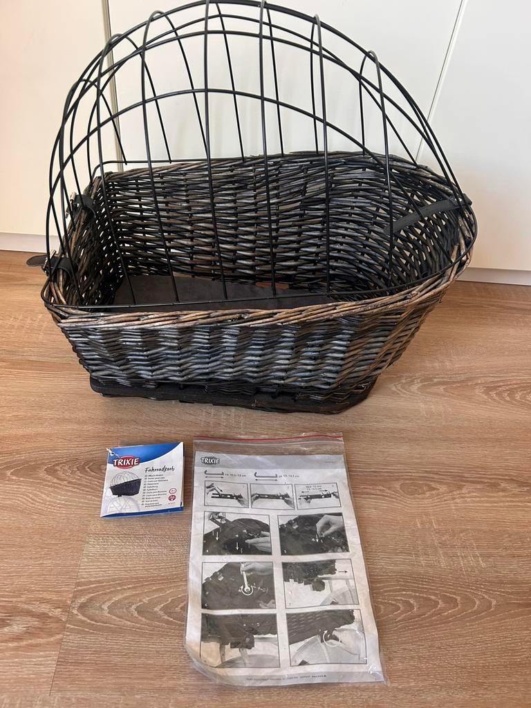 Honden fietsmand - achterop - Trixie, Fietsen en Brommers, Fietsaccessoires | Fietsmanden, Ophalen, Zo goed als nieuw