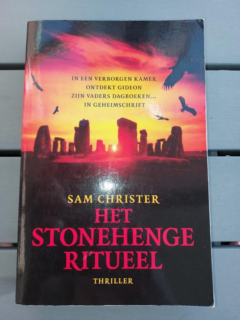Thriller Het Stonehenge Ritueel van Sam Christer, Boeken, Ophalen of Verzenden