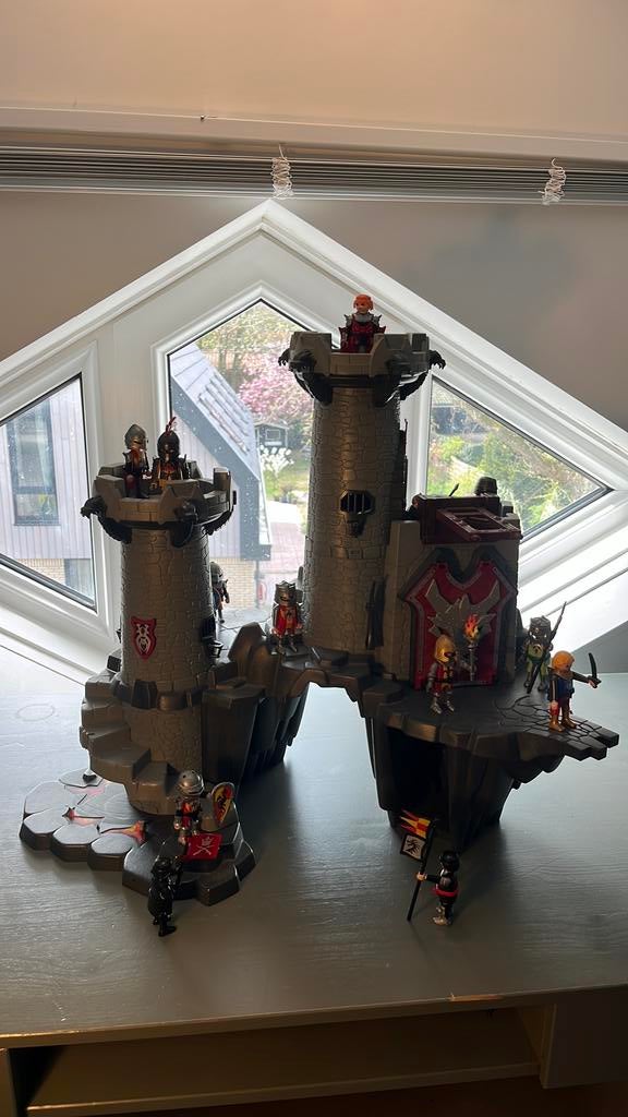 Playmobil riddelkasteel, Ophalen of Verzenden, Gebruikt