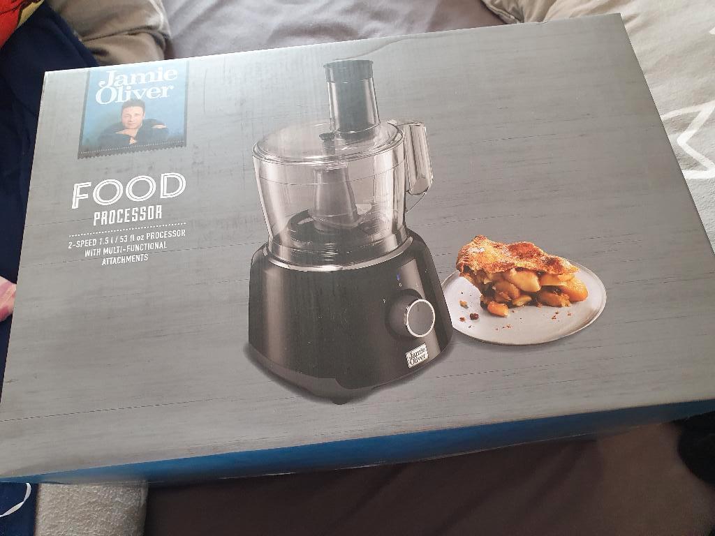 Jamie Oliver foodprocessor nieuw, Witgoed en Apparatuur, Keukenmixers, 1 tot 2 liter, 2 snelheden, Nieuw, Ophalen of Verzenden