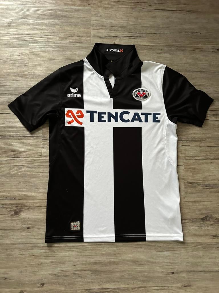 Origineel Heracles Almelo Thuisshirt 13/14 - Maat M, Erima, Maat 48/50 (M), Zwart, Ophalen of Verzenden