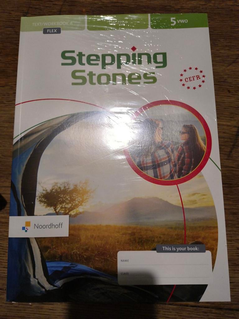 Stepping Stones Engels vwo 5 - Tekst/Werkboek A Flex, Ophalen of Verzenden