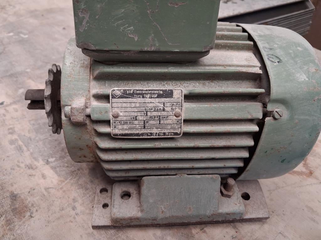 Elektro motor 380 volt, Ophalen of Verzenden, Gebruikt, Elektromotor