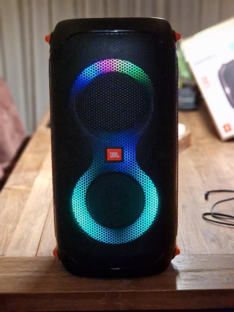 JBL 110 Party speaker met 2 JBL draadloze microfoons, Audio, Tv en Foto, Luidsprekers, Ophalen, JBL, Overige typen, Zo goed als nieuw