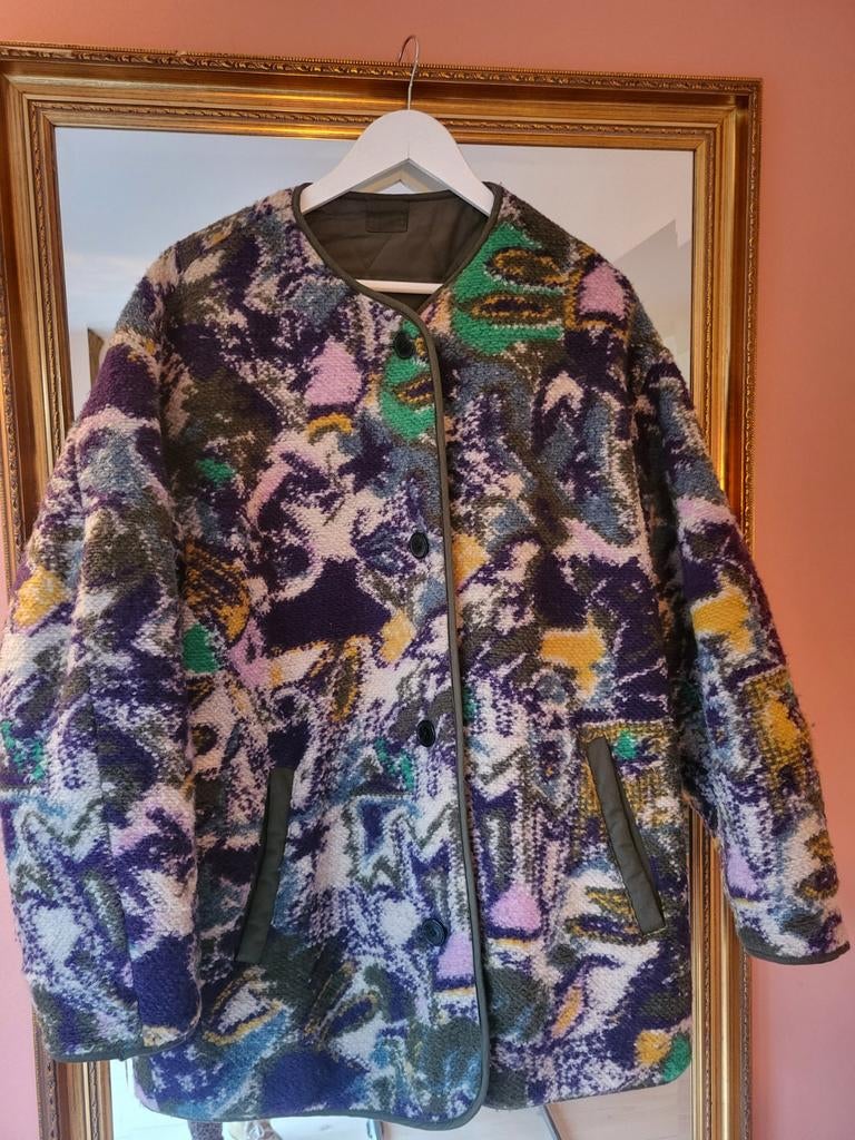 Isabel Marant jas reversible L zgan, Kleding | Dames, Jassen | Winter, Isabel Marant, Overige kleuren, Maat 42/44 (L), Ophalen of Verzenden