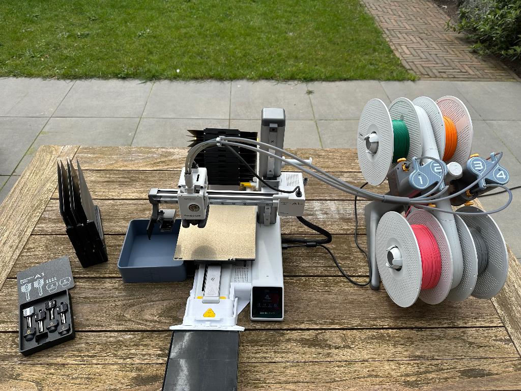 Bambu Lab A1 Mini Combo met SwapMod en veel accessoires, Computers en Software, 3D Printers, Ophalen, Ingebouwde Wi-Fi, Bambulab