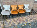 Eetkamer stoelen draaibaar 4 stuks, Ophalen, Overige kleuren, Vijf, Zes of meer stoelen