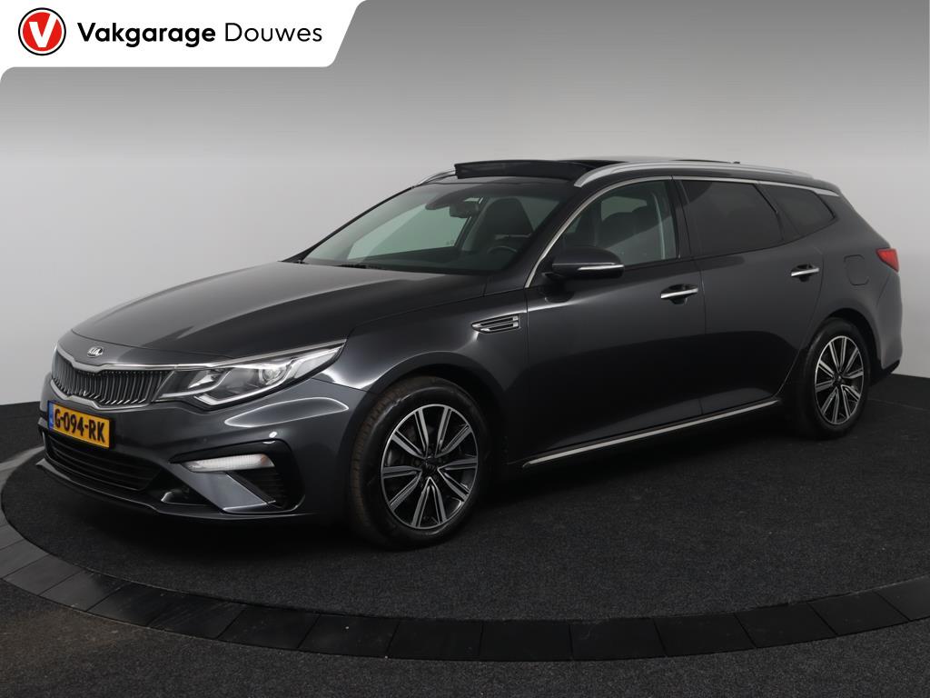 Kia Optima Sportswagon 1.6 T-GDI DynamicPlusLine | NAP |2e e, Auto's, Kia, Bedrijf, Te koop, Optima Sportswagon, ABS, Achteruitrijcamera