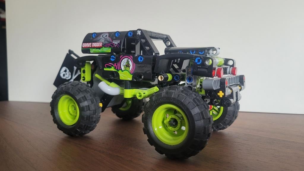 Grave Digger Monster Jam Nr: 42118, Kinderen en Baby's, Speelgoed | Duplo en Lego, Zo goed als nieuw, Lego, Complete set, Compleet