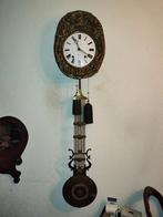 Antieke Franse Comtoise Klok met Slinger en Bellen, Ophalen