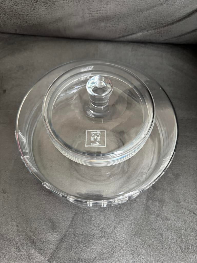 Riviera maison schaal La cuisine, Ophalen of Verzenden, Zo goed als nieuw, Rond, Glas