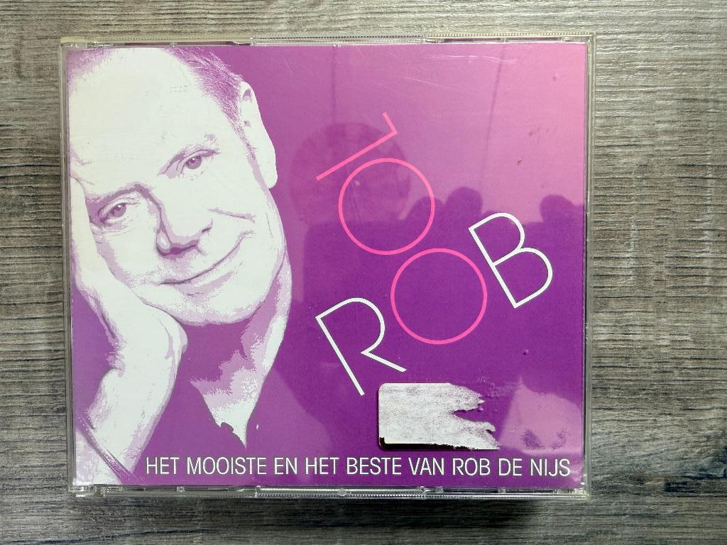 5 cd box Rob de Nijs - 100 mooiste liedjes, Ophalen of Verzenden, Zo goed als nieuw, Levenslied of Smartlap