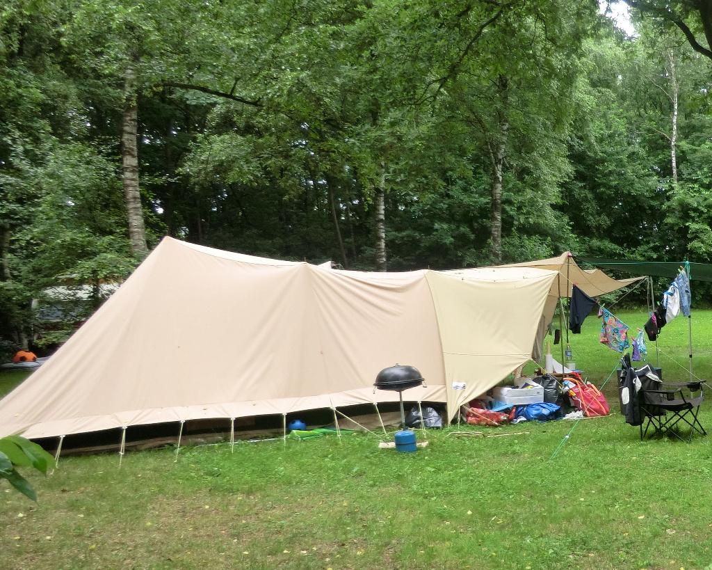 VrijbuiterValktent, Caravans en Kamperen, Ophalen, Gebruikt, Tot en met 4