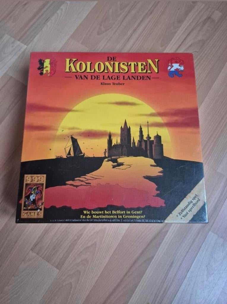De Kolonisten van de Lage Landen NIEUW IN SEAL Catan, Drie of vier spelers, Ophalen of Verzenden, Nieuw, 999 games.