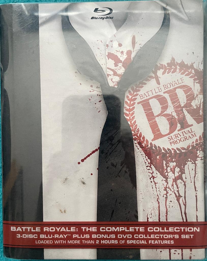 BATTLE ROYALE: THE COMPLETE COLLECTION. Deluxe set. 3BR/1dvd, Horror, Boxset, Ophalen of Verzenden, Zo goed als nieuw