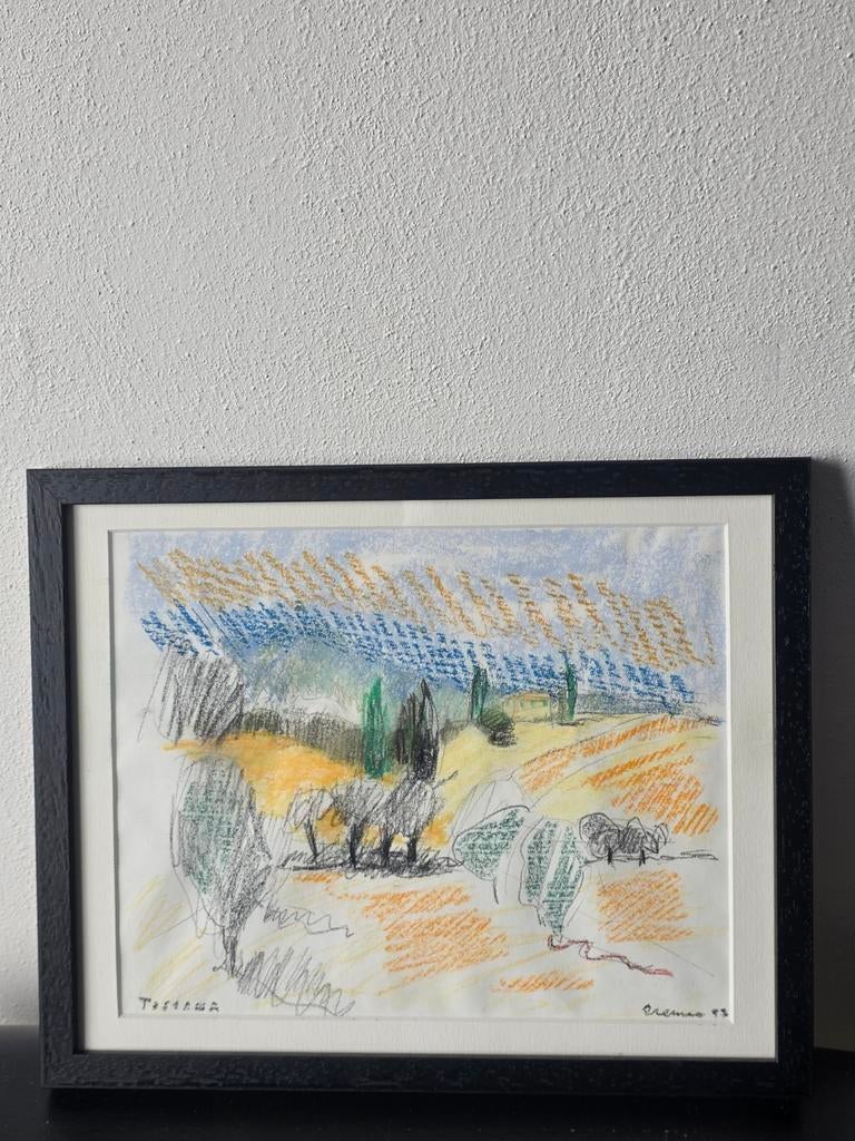 Jan  Cremer waskrijt, Antiek en Kunst, Ophalen of Verzenden