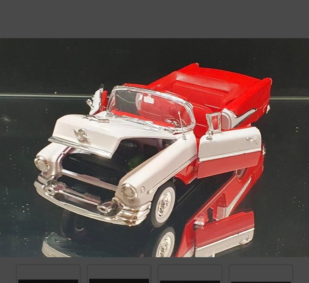 Oldsmobile Super 88 uit 1955 - Welly Nex 1:24, Ophalen of Verzenden, Nieuw, Auto, Welly