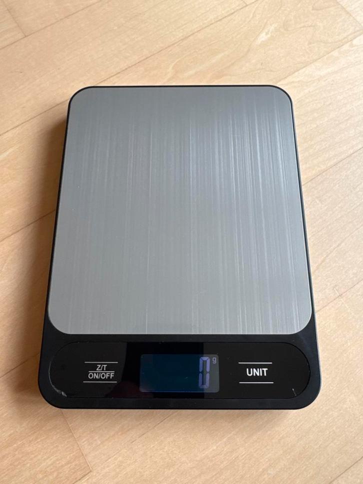 Digitale keukenweegschaal - best getest, Witgoed en Apparatuur, Weegschalen, Gebruikt, Digitaal, Keukenweegschaal, 1 tot 500 gram